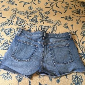 J. Crew indigo denim shorts